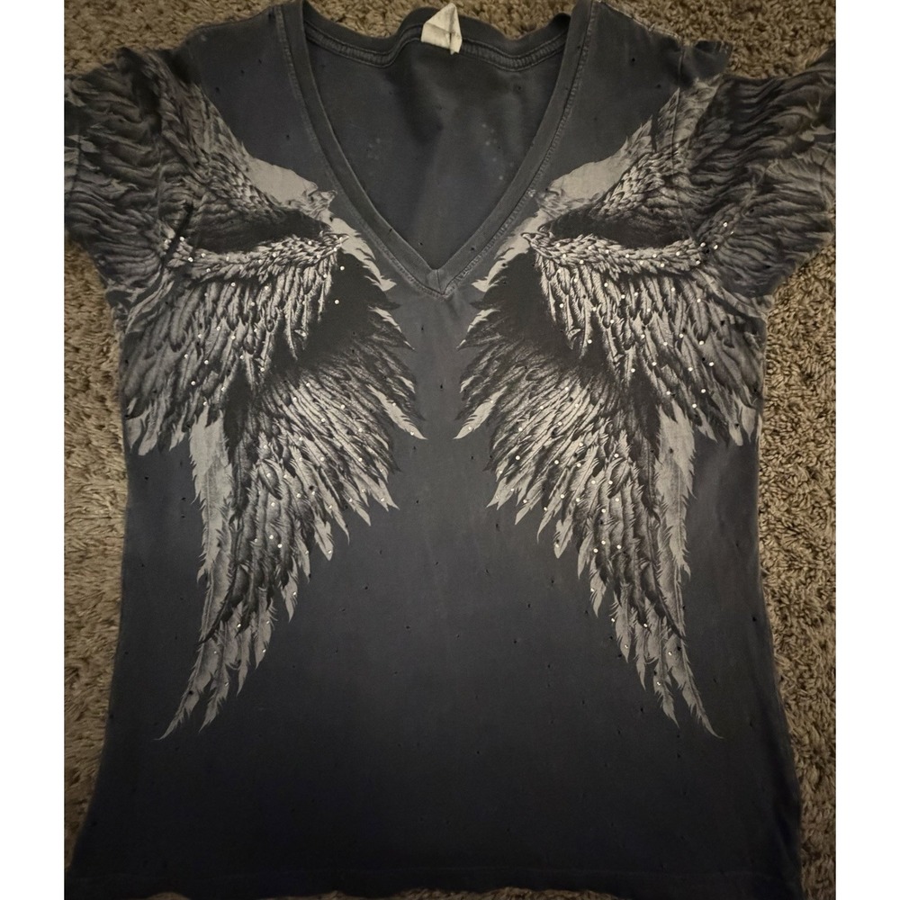 Affliction womens tops Xlarge Lot Of 5 Short Sleeved The Buckle - Picture 7 of 8